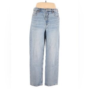 American Eagle Outfitters Light Blue Straight Leg Jeans